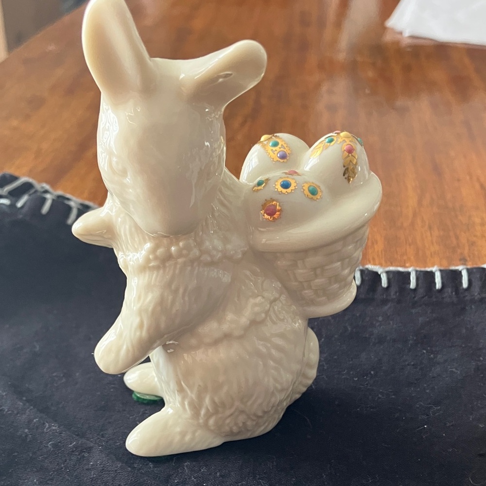 Porcelain Easter Bunny Lenox China Jewels